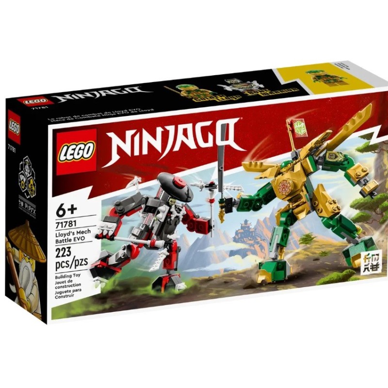 Lego Ninjago Le Combat Des Robots De Lloydevolution