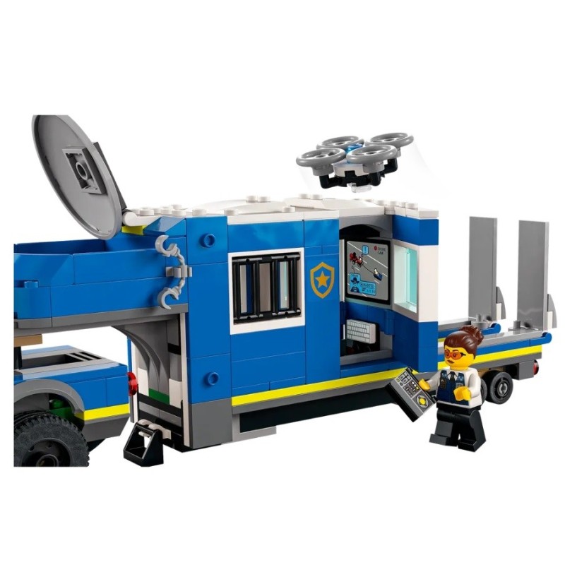 Lego City Le Camion De Commandement Mobile De La Police