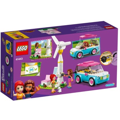 LEGO FRIENDS LA VOITURE ELECTRIQUE D OLIVIA 41443