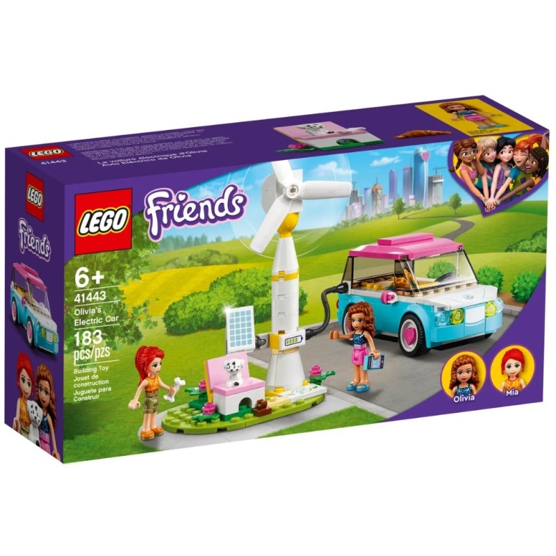 LEGO FRIENDS LA VOITURE ELECTRIQUE D OLIVIA 41443