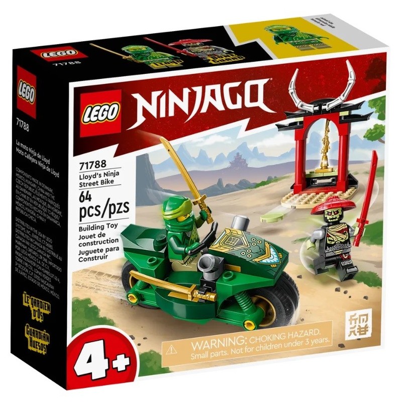 LEGO 4PLUS LA MOTO NINJA DE LLOYD 71788