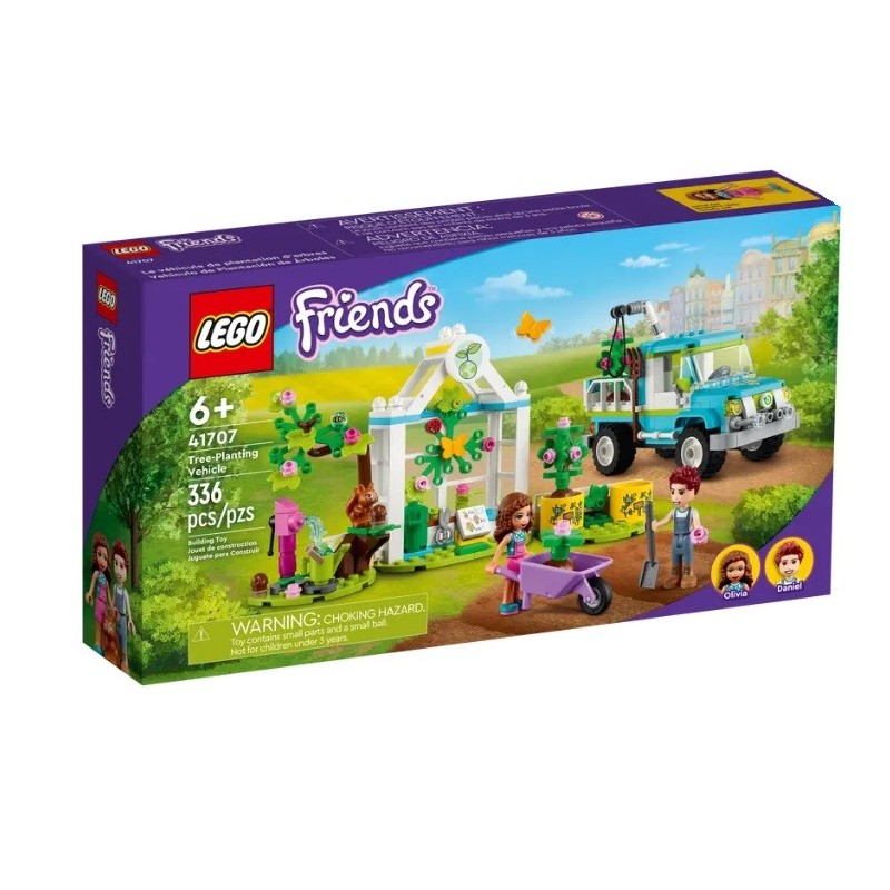 LEGO FRIENDS LE CAMION PLANTEUR D ARBRES 41707