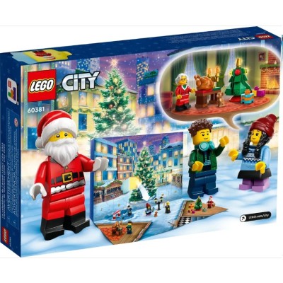 LEGO ADVENT CALENDAR CALENDRIER DE L AVENT LEGOCITY 2023 60381