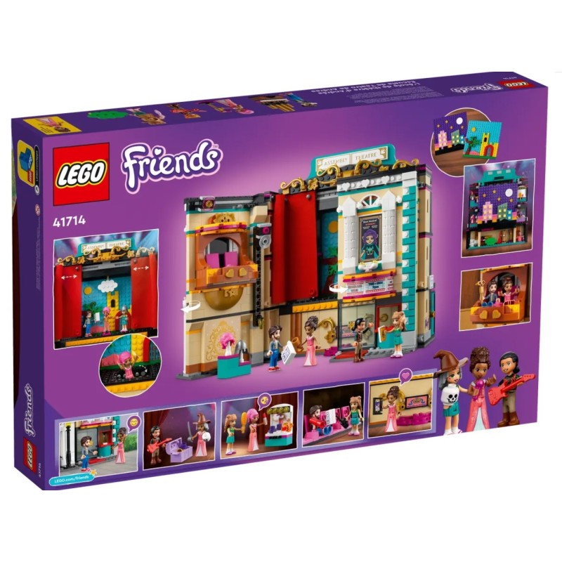 LEGO FRIENDS L ECOLE DE THEATRE D ANDREA 41714