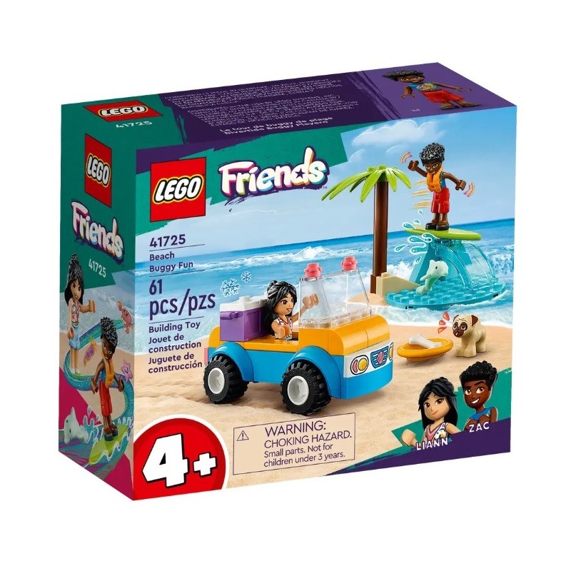 LEGO FRIENDS LA JOURNEE A LA PLAGE EN BUGGY 41725