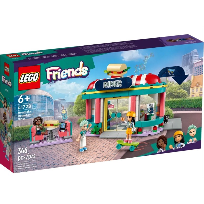 LEGO FRIENDS LE SNACK DU CENTRE VILLE 41728