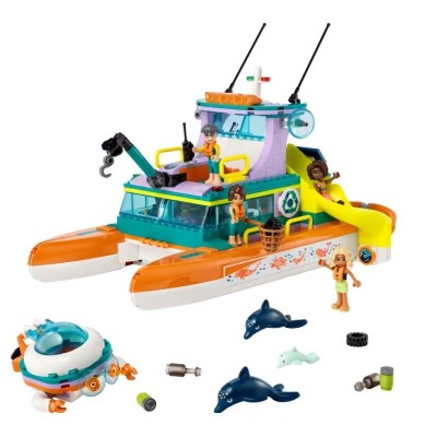 LEGO FRIENDS LE BATEAU DE SAUVETAGE EN MER 41734