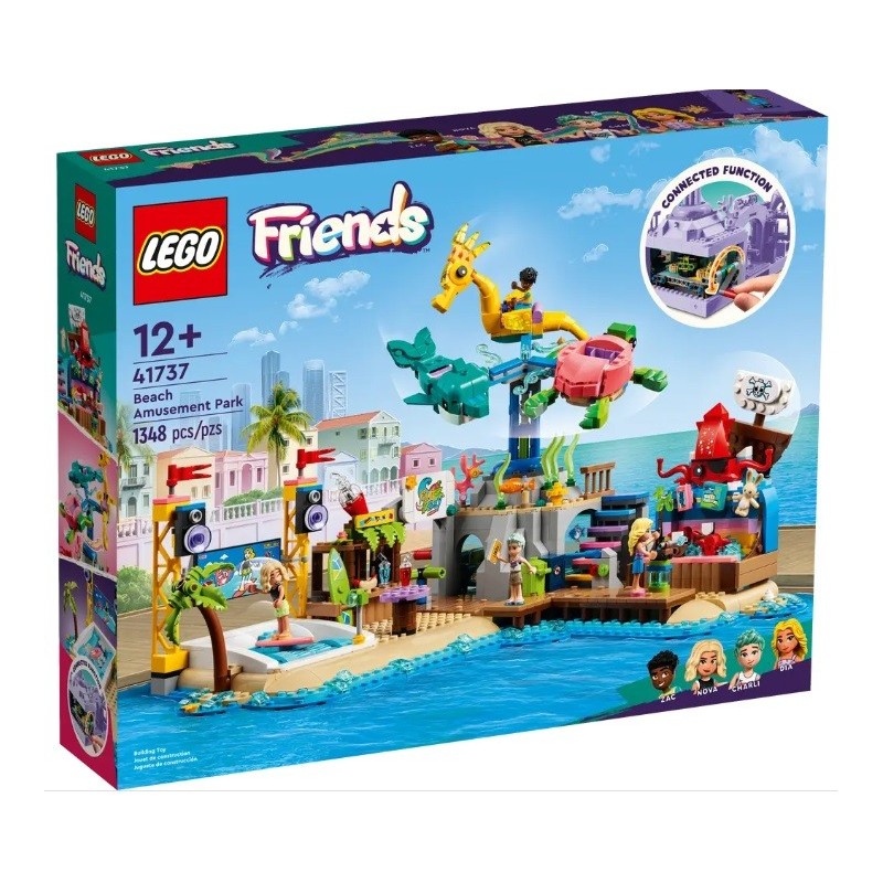 LEGO FRIENDS LE PARC D ATTRACTIONS A LA PLAGE 41737