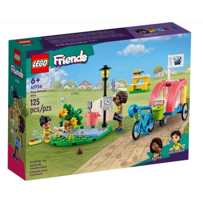 LEGO FRIENDS LE VELO DE SAUVETAGE CANIN 41738