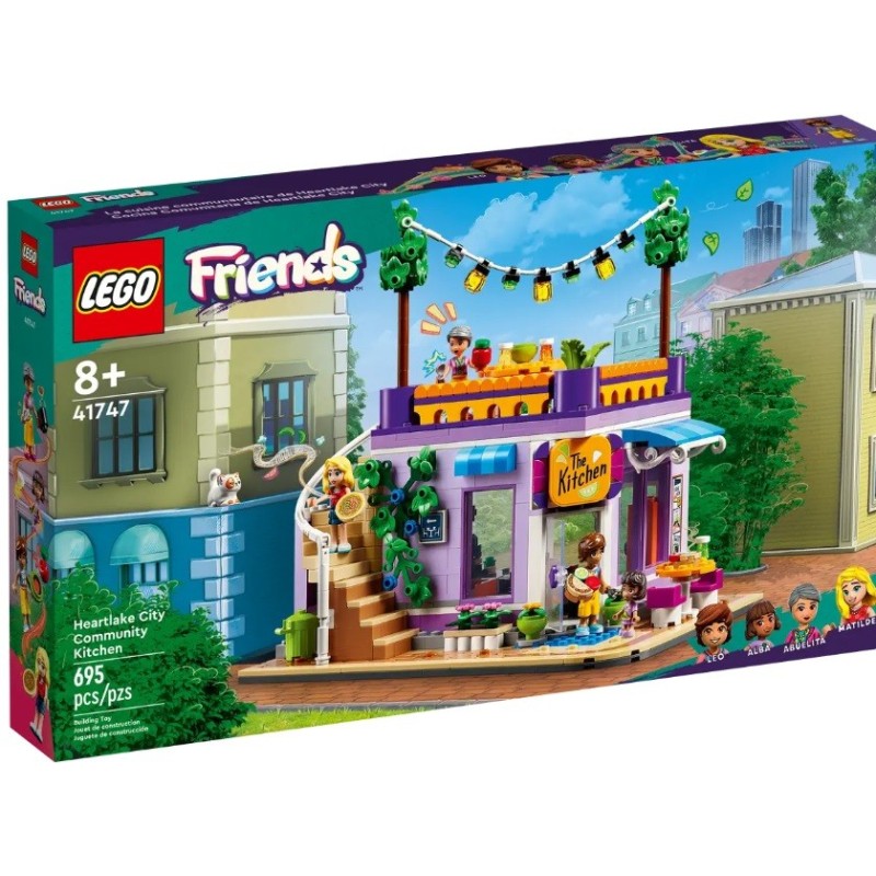 LEGO FRIENDS LA CUISINE COLLECTIVE DE HEARTLAKE CITY 41747