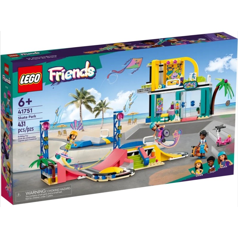 LEGO FRIENDS LE SKATEPARK 41751