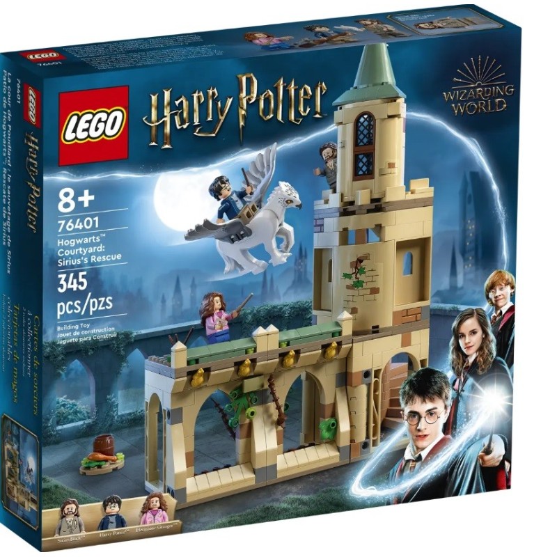 LEGO HARRY POTTER LA COUR DE POUDLARD LE SAUVETAGE DE SIRIUS 76401