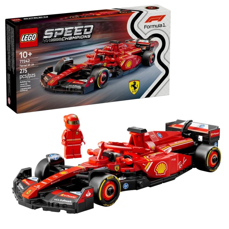 LEGO SPEED CHAMPIONS VOITURE F1 FERRARI SF 24 77242