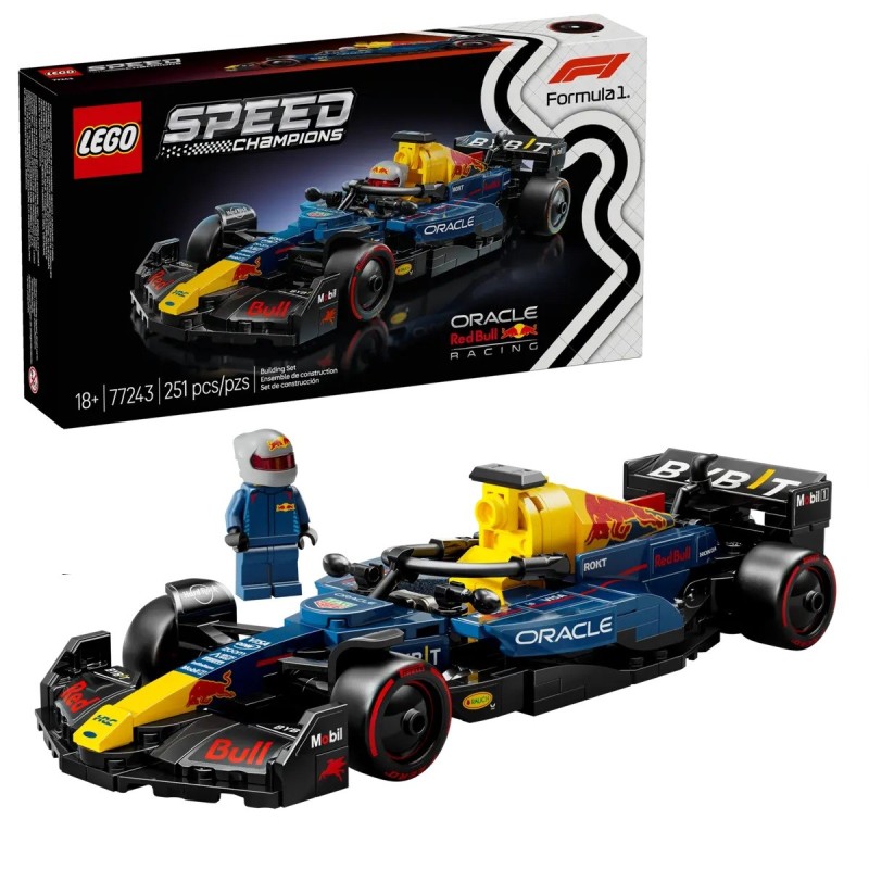 LEGO SPEED CHAMPIONS VOITURE F1 ORACLE RED BULL RACING 77243