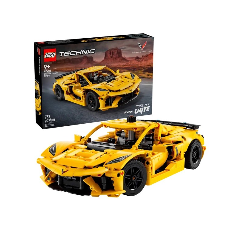 LEGO TECHNIC CHEVROLET CORVETTE STINGRAY 42205