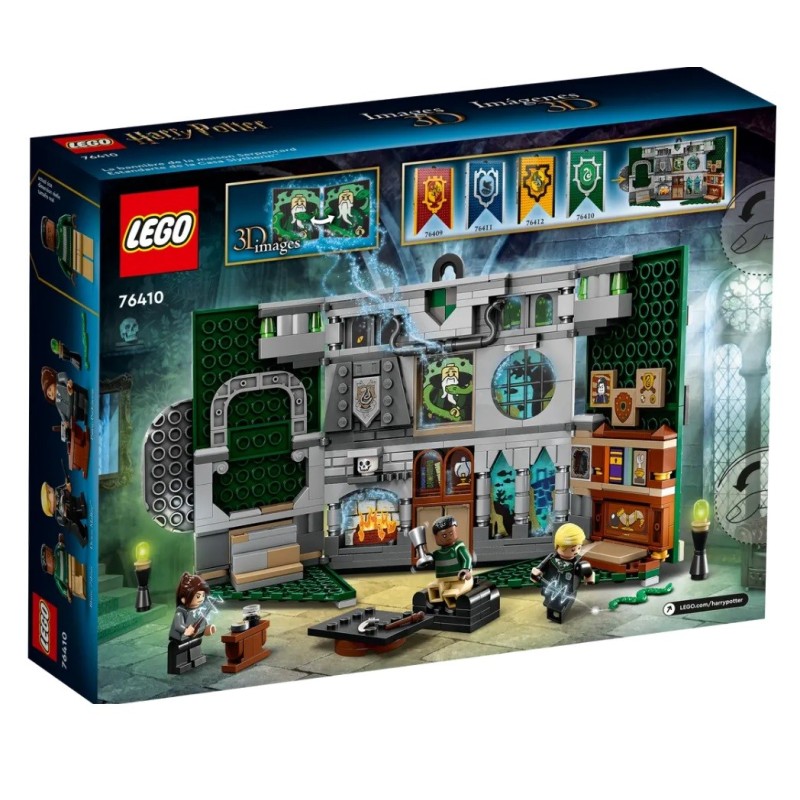 76410 - LEGO® Harry Potter - Le Blason de la Maison Serpentard LEGO : King  Jouet, Lego, briques et blocs LEGO - Jeux de construction