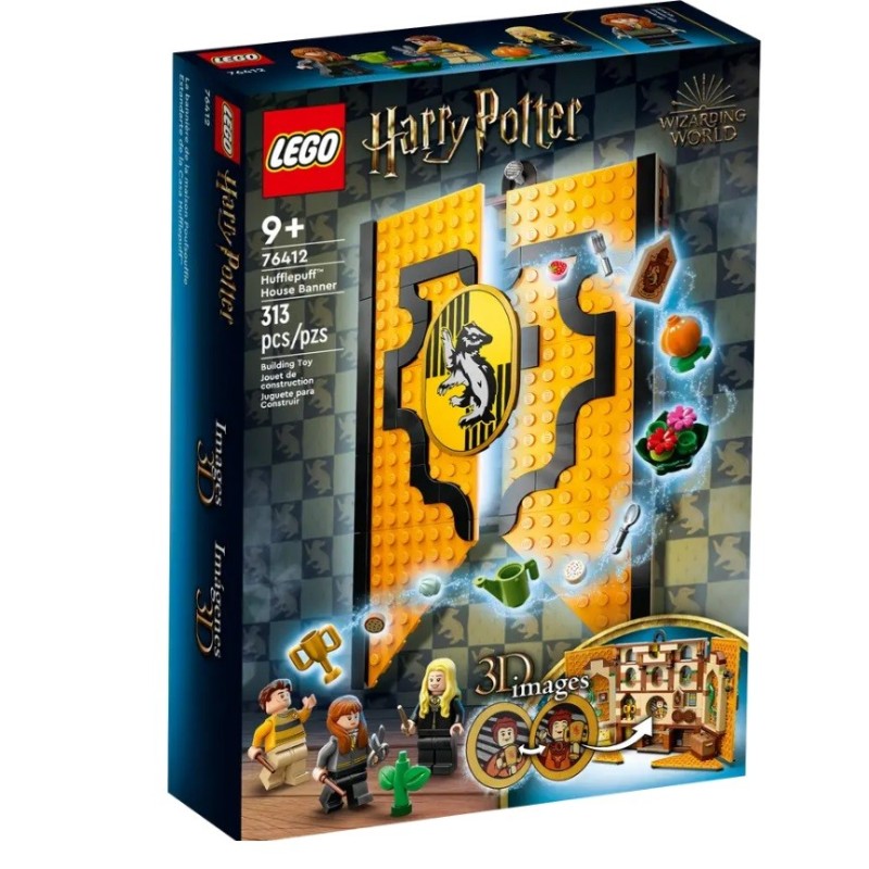 LEGO HARRY POTTER LE BLASON DE LA MAISON POUFSOUFFLE 76412