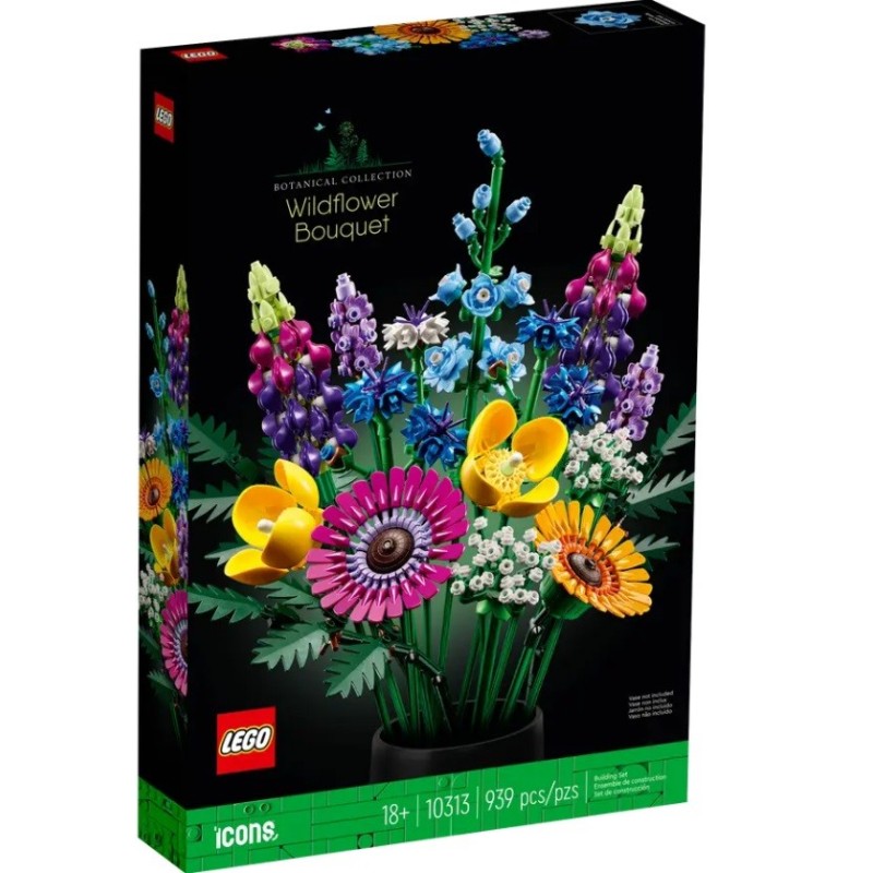 LEGO ICONS BOUQUET DE FLEURS SAUVAGES 10313