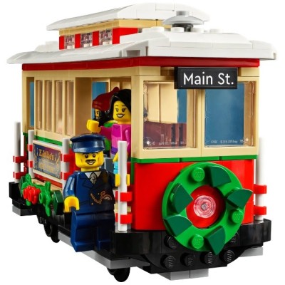 LEGO ICONS LA GRANDE RUE DECOREE POUR LES FETES 10308