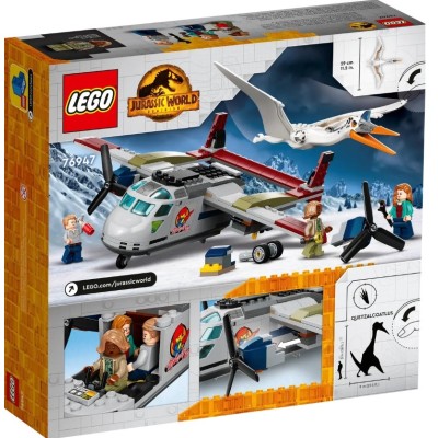 LEGO JURASSIC WORLD L EMBUSCADE EN AVION DU QUETZALCOATLUS 76947