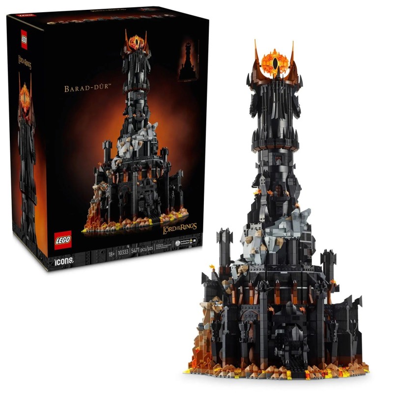 LEGO ICONS LE SEIGNEUR DES ANNEAUX BARADUR 10333
