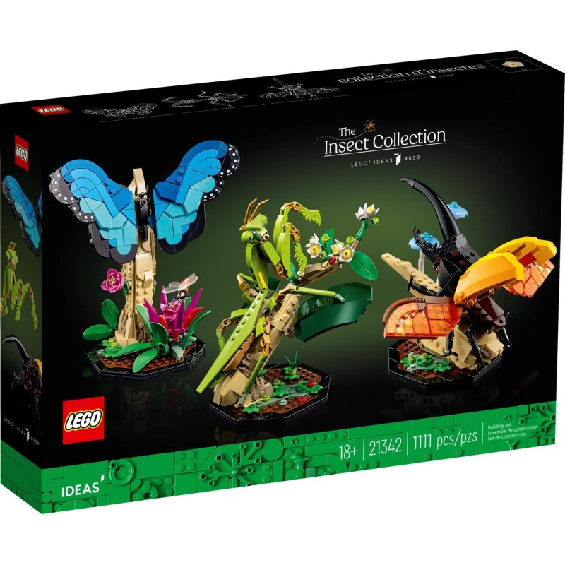 LEGO ICONS LA COLLECTION D INSECTES 21342