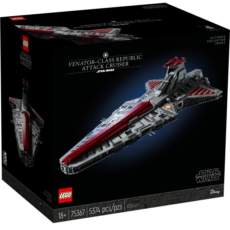 LEGO STAR WARS LE CROISSEUR D ASSAUT DE CLASSE VENATOR 75367