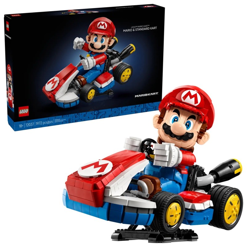 LEGO SUPER MARIO SUPER MARIO ET KART STANDARD 72037