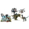 LEGO JURASSIC WORLD L ATTAQUE DU GIGANOTOSAURUS ET DU THERIZINOSAURUS 76949