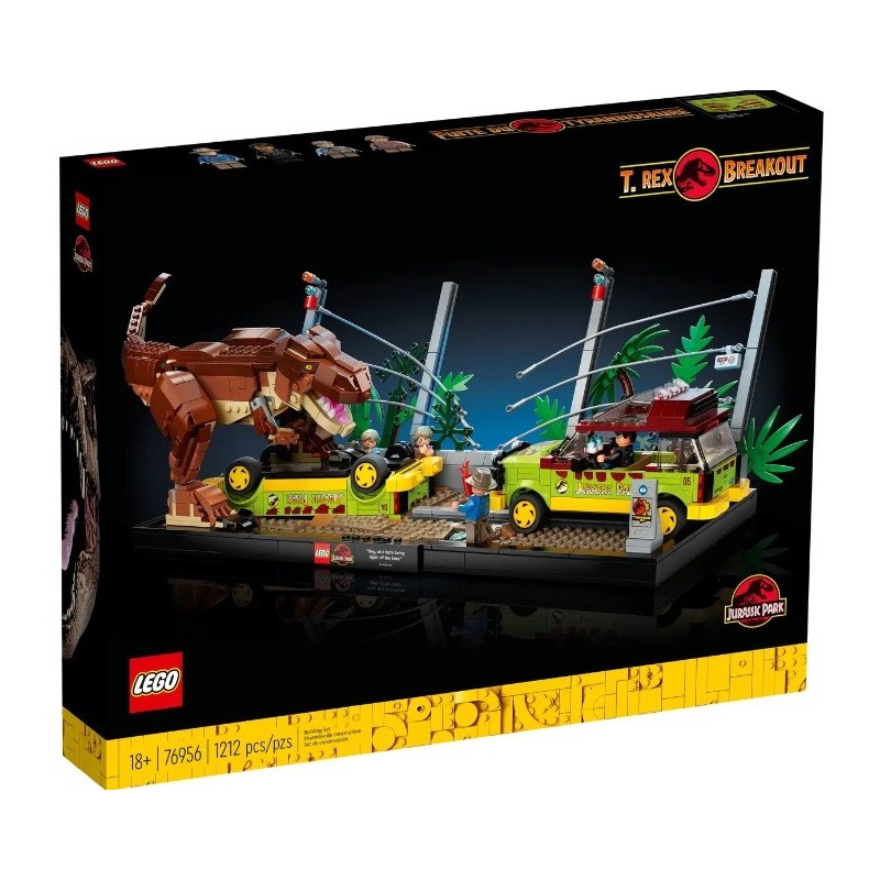 LEGO JURASSIC WORLD T REX BREAKOUT 76956