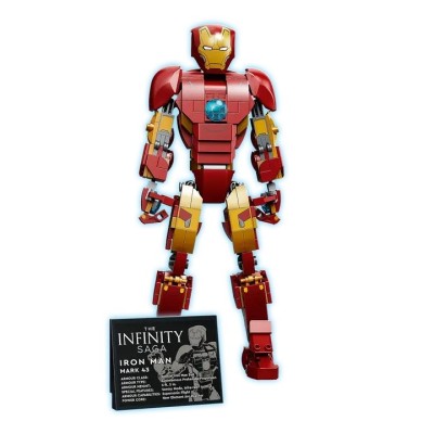 LEGO MARVEL SUPER HEROES L ARMURE ARTICULEE D IRON MAN 76206