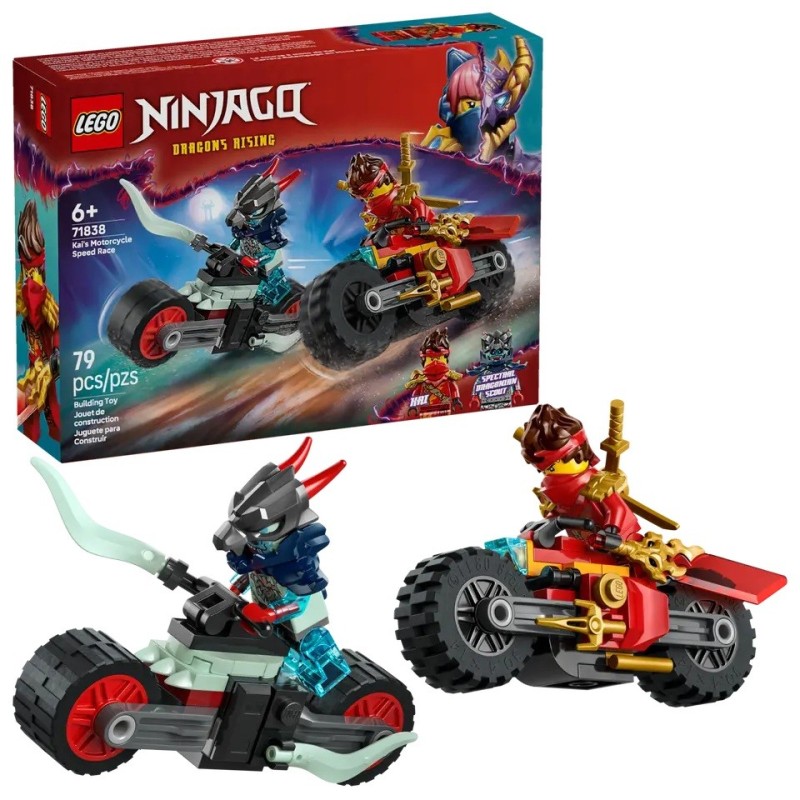 LEGO NINJAGO KAI ET LA COURSE DE MOTOS 71838