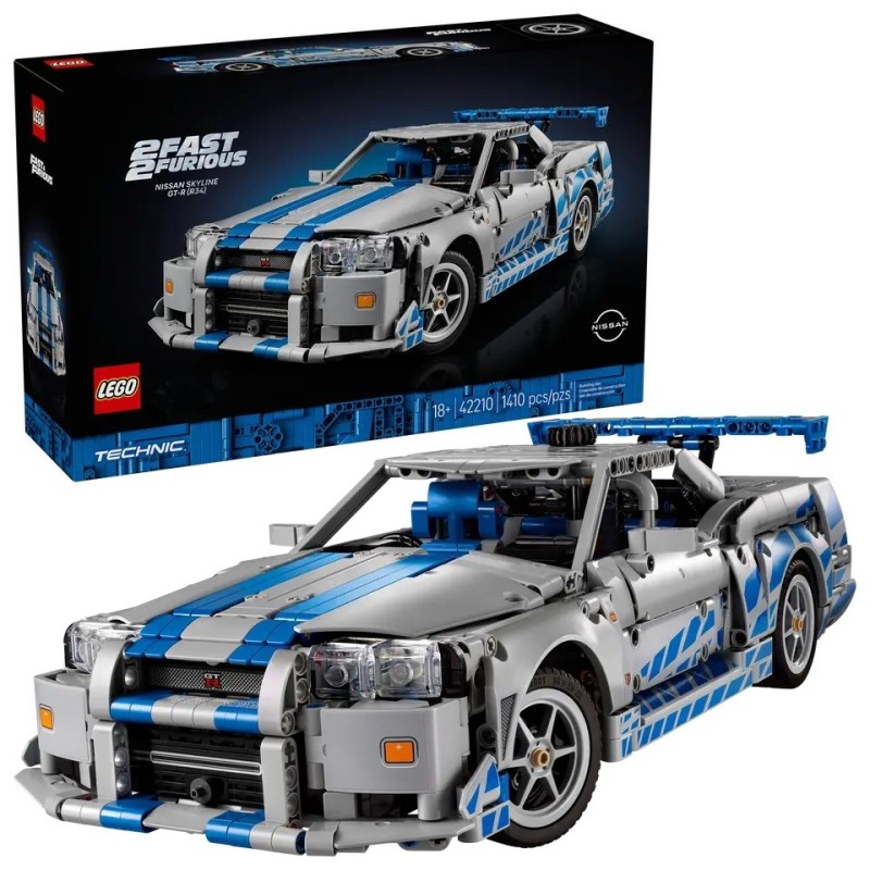 LEGO TECHNIC VOITURE NISSAN SKYLINE GT R 42210