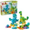 DUPLO MES 1ERS PAS DINOSAURES SUR ROUE 3 EN 1 10451