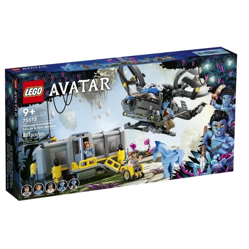 LEGO AVATAR LES MONTAGNES FLOTTANTES LE SECTEUR 26 ET LE SAMSO 75573