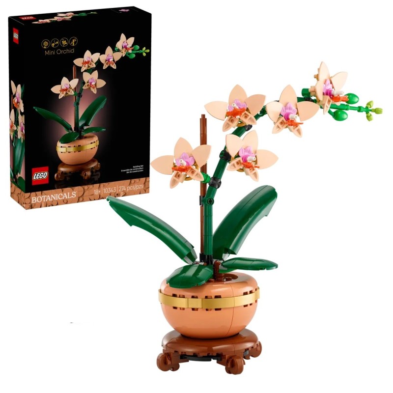 LEGO ICONS L ORCHIDEE MINIATURE 10343