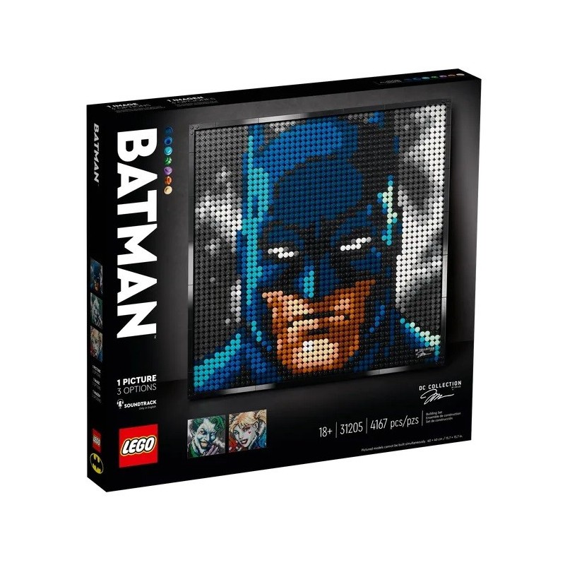 LEGO ART LA COLLECTION BATMANDE JIM LEE 31205