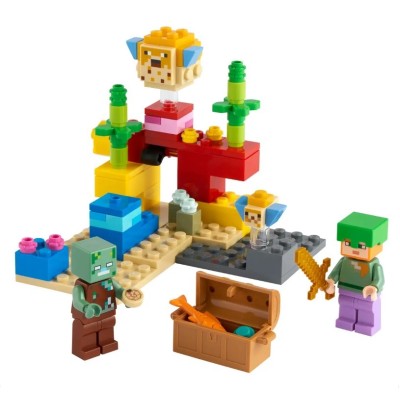 LEGO MINECRAFT LE RECIF CORALLIEN 21164