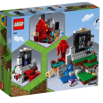 LEGO MINECRAFT LE PORTAIL EN RUINE 21172