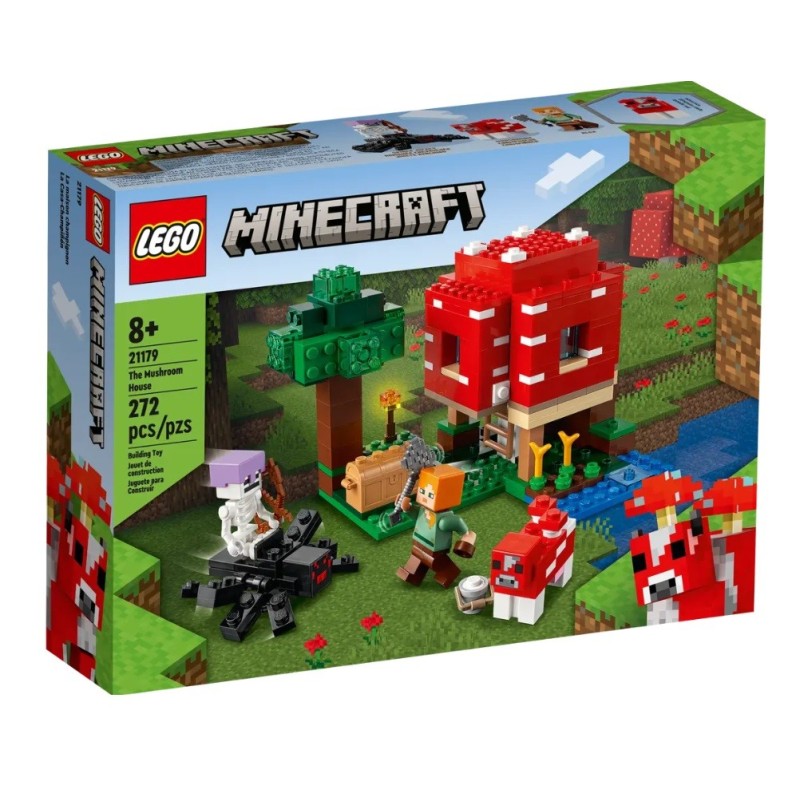 LEGO MINECRAFT LA MAISON CHAMPIGNON 21179