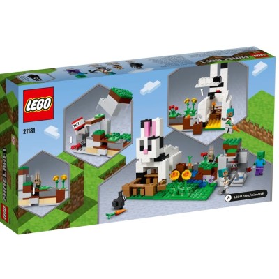 LEGO MINECRAFT LE RANCH LAPIN 21181