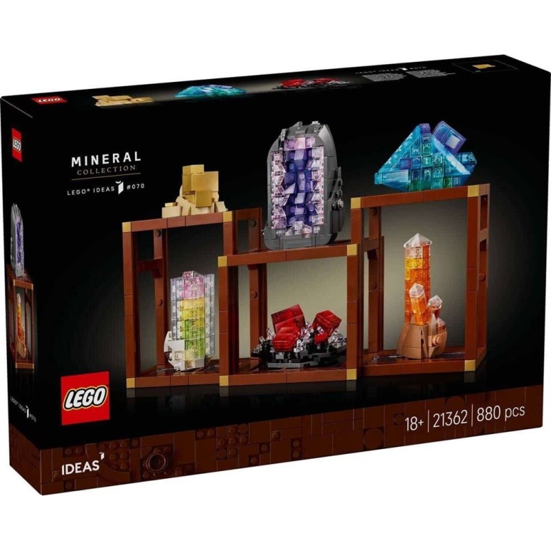 LEGO IDEAS COLLECTION DE MINERAUX 21362