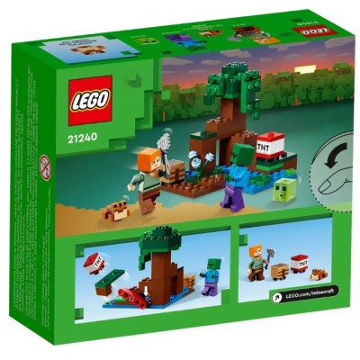 LEGO MINECRAFT AVENTURES DANS LE MARAIS 21240