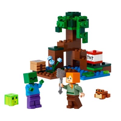 LEGO MINECRAFT AVENTURES DANS LE MARAIS 21240