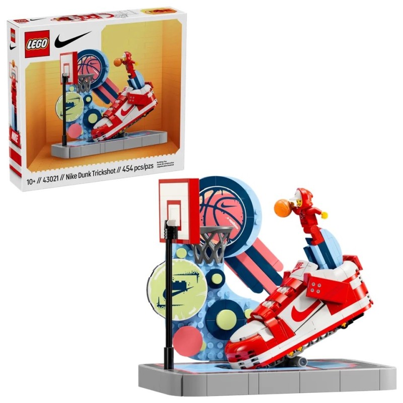 LEGO ICONS NIKE DUNK TRICSHOT 43021