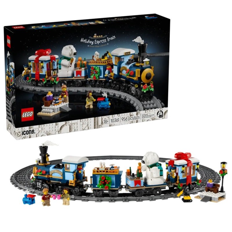 LEGO ICONS LE TRAIN DE NOEL 10361