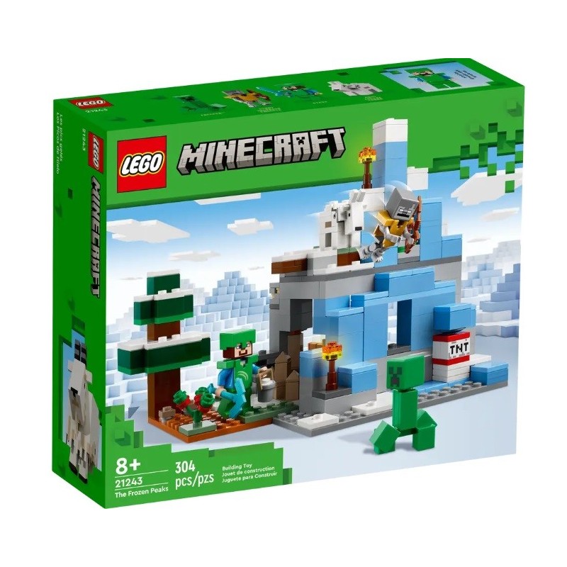 LEGO MINECRAFT LES PICS GELES 21243