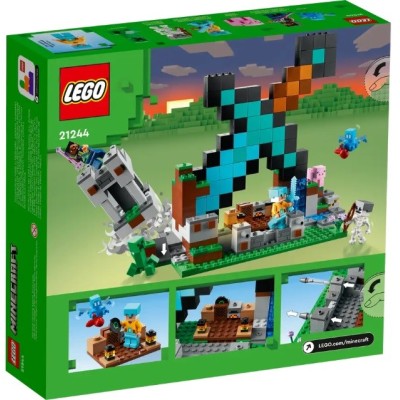 LEGO MINECRAFT L AVANT POSTE DE L EPEE 21244