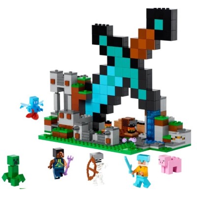 LEGO MINECRAFT L AVANT POSTE DE L EPEE 21244