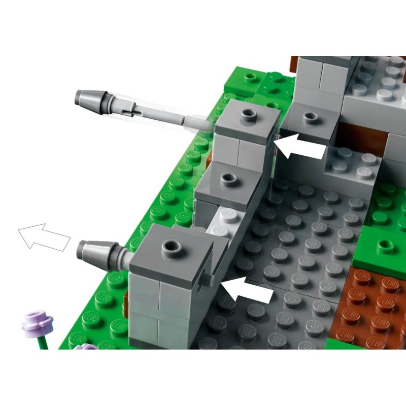 LEGO MINECRAFT L AVANT POSTE DE L EPEE 21244
